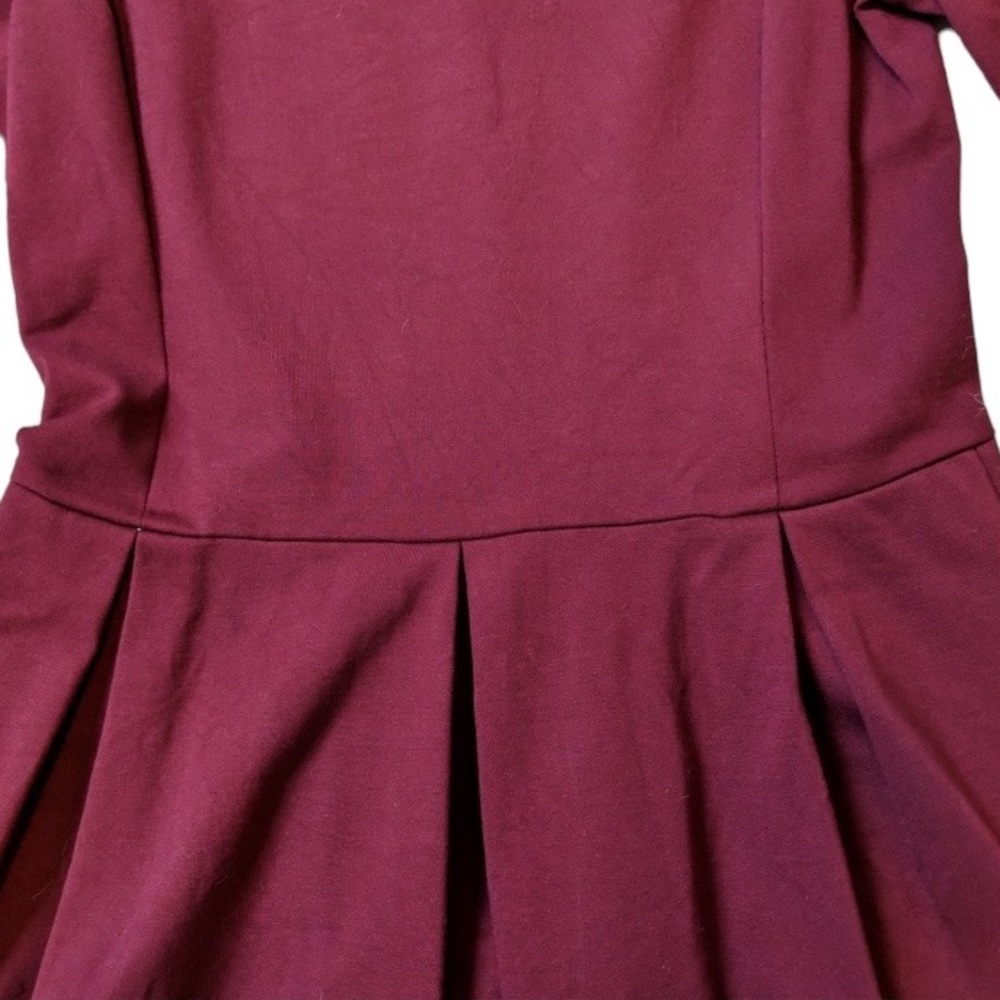 BANANA REPUBLIC Ponte Fit & Flare Skater Cocktail Dress With Pockets size 4 - Picture 9 of 13